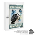 thumbnail image 6 of 1000 Piece Jigsaw Puzzle for Adults - Wood Puzzles - Black White Shih Tzu - Adorable Corgi Dog - Engaging and Fun for All Ages, 6 of 8