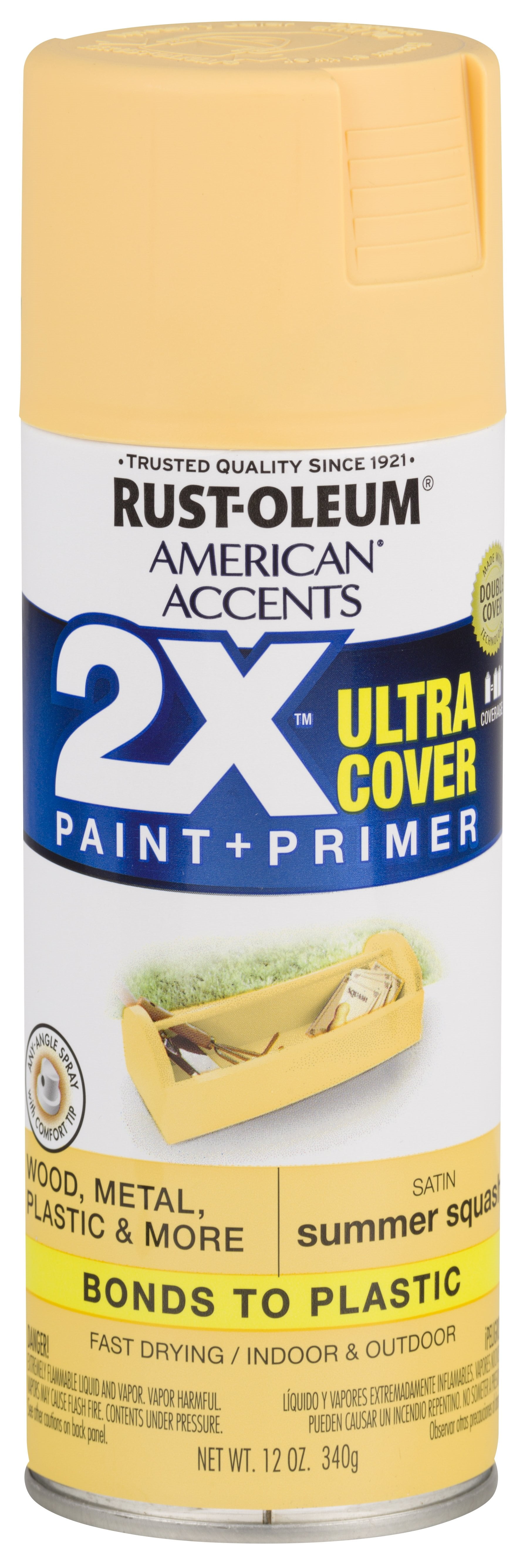 2-Pack Value - Rust-oleum american accents ultra cover 2x satin summer