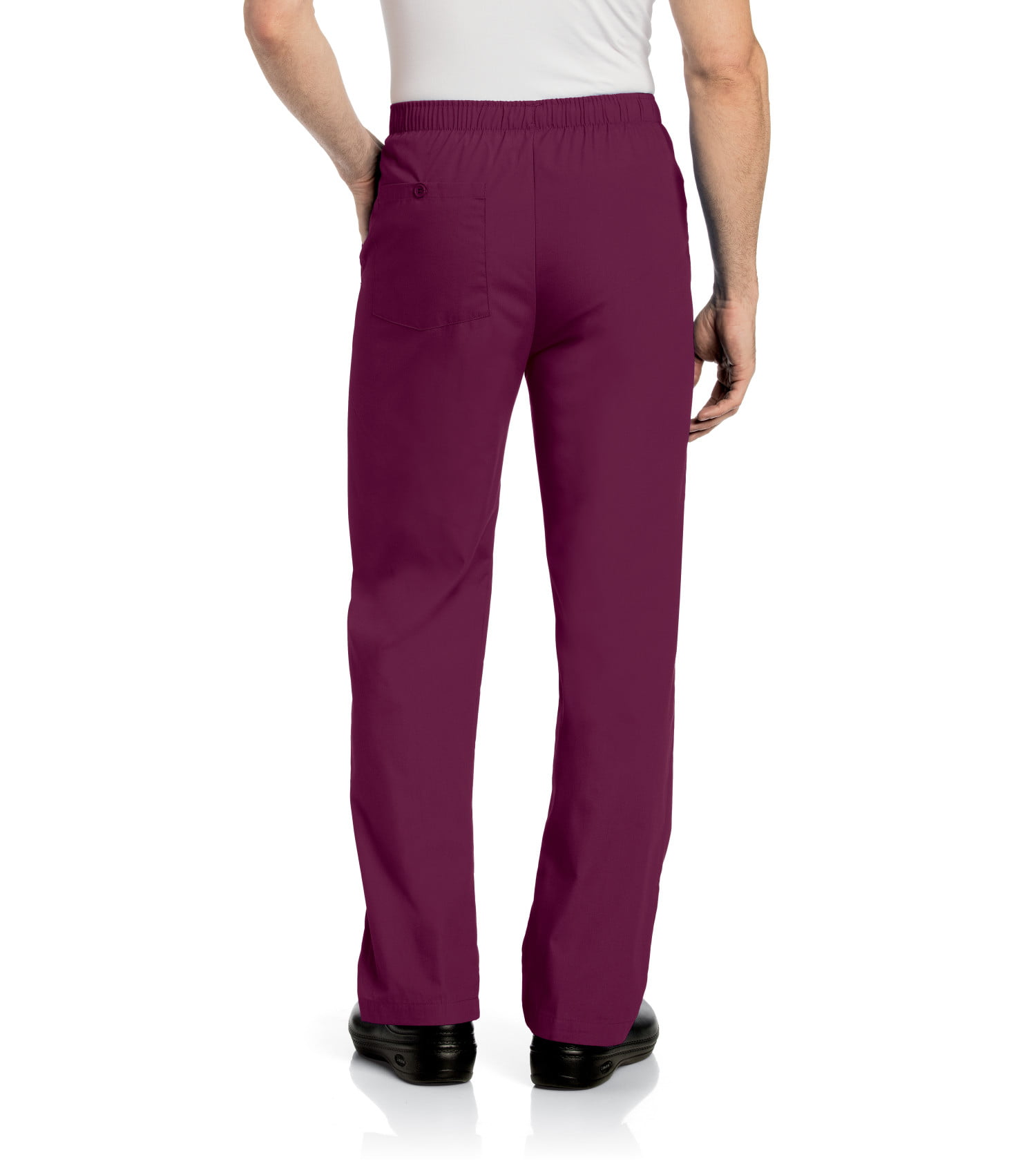 Landau Essentials Relaxed Fit 3-Pocket Elastic Scrub Pants for Men 8550 