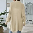 thumbnail image 4 of Jalioing Womens Knit Cardigan Fall Winter Long Sleeve Sweater Coat Lightweight Open Front Sweaters, 4 of 4