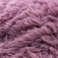 thumbnail image 3 of NICEEC 2 Skeins Super Soft Fur Yarn Chunky Fluffy Faux Fur Yarn Eyelash Yarn for Crochet Knit-Total Length 2×32m(2×35yds,50g×2)-Pale Pinkish Purple, 3 of 4