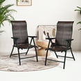 thumbnail image 4 of Costway 2PC Patio Rattan Folding Chair Recliner Back Adjustable, 4 of 10