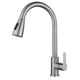 thumbnail image 2 of Cocina y cuarto de baño Gráficos de un orificio de acero inoxidable mezcdor de fregadero Stream Spugmer pulverizador Pta Soledad Grifos de cocina, 2 of 9