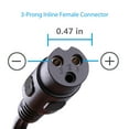 thumbnail image 3 of LotFancy 12V 1A Scooter Battery Charger for Razor E90 PowerRider 360 Core 90, W13111401014, 3 of 8
