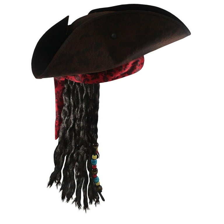 Pirate Hat with Dreadlocks Child Pirate Hat with Dreadlocks Child