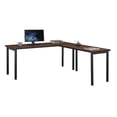 thumbnail image 4 of Stahl Steel LDesk with Laminate Top  72"W x 72"D Gray Laminate Top/Black Steel Frame, 4 of 5