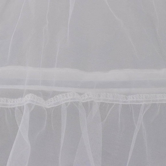 Baohd Short Petticoat Crinoline Underskirt Tutu Bridal Wedding Dress Skirt White