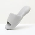 thumbnail image 3 of Ceisia Men's Slippers Super Thick Soft Sole Plastic Indoor Home Non-Slip Anti-Odor Bathroom Slides Summer Comfort Casual House Shoes Lightweight Gifts for Father, 3 of 5