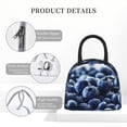 thumbnail image 4 of Haiem Blueberry Printed Lunch Bag Women, Lunch Box Lunch Bag for Women, Small Leakproof Cute Lunch Tote Large Capacity Reusable Insulated Cooler Lunch Container, 4 of 6