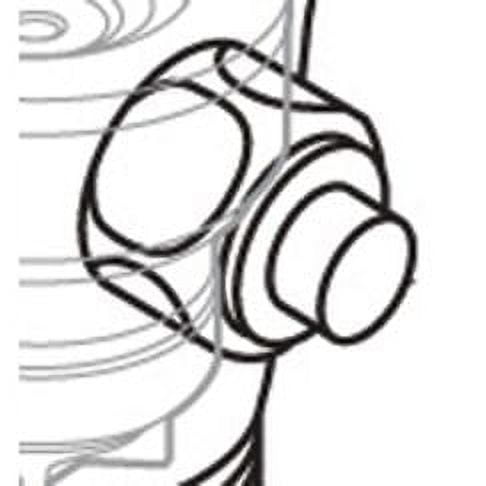 Moen Manual Override Button Flush Valve in Chrome