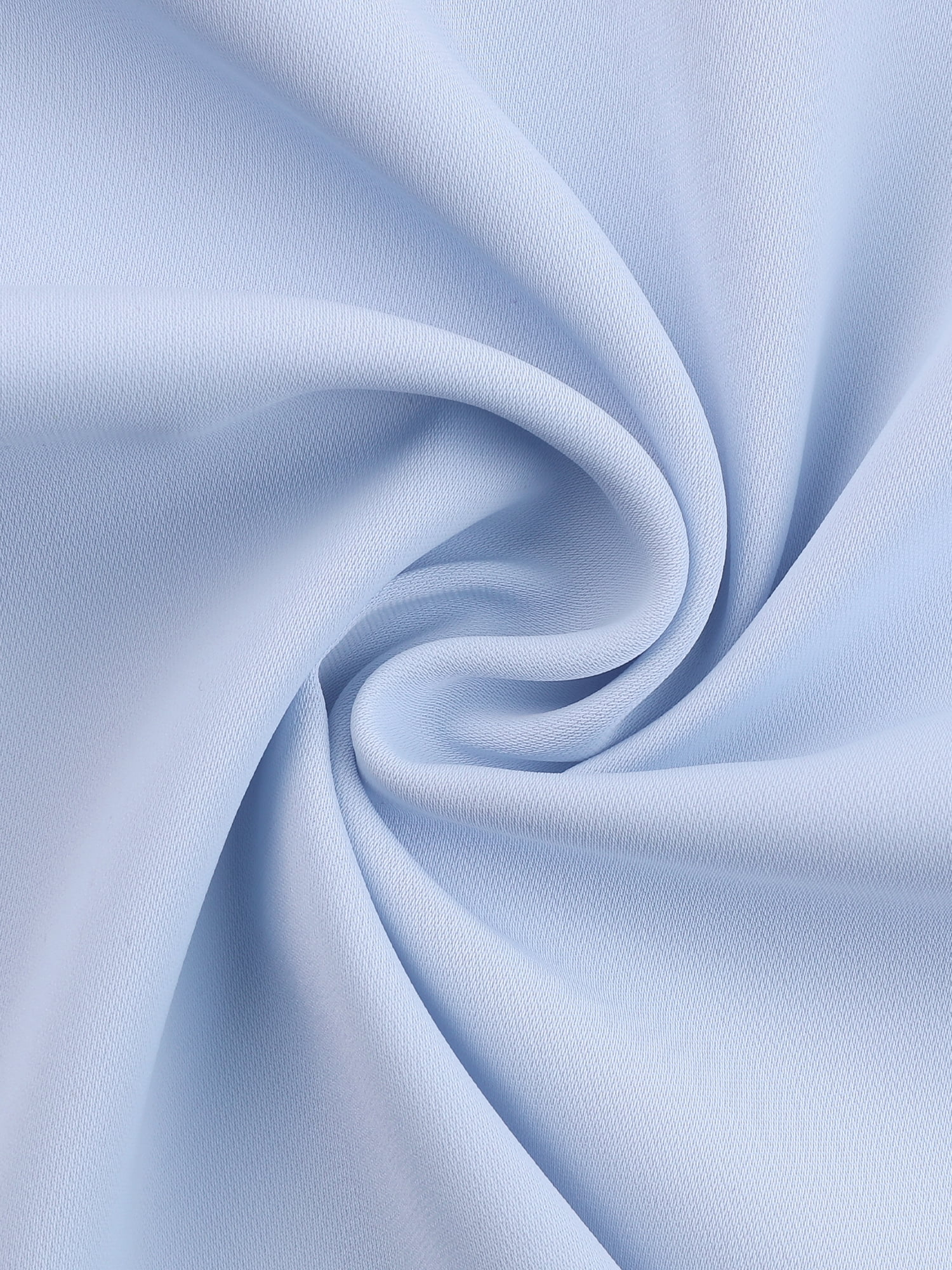 DARING DIVA Women's Plus Size Ruffle Long Sleeves Panper Pan Tops 1X Light Blue