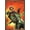 Bronze Framed Version, variant on DC Comics - Green Arrow - Explosion Wall Poster, 22.375" x 34", Framed