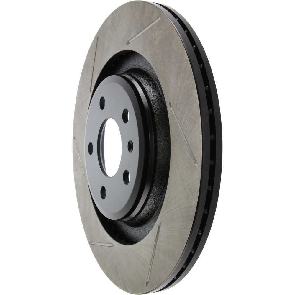 StopTech Power Slot 08-10 Audi S5 Right Rear Slotted Rotor Fits select: 2010 AUDI S4