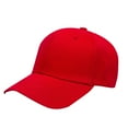 thumbnail image 1 of Unisex Denim Baseball Cap - Adjustable, Washed Hole Design, Casual Splice Hat with Visor, 1 of 3