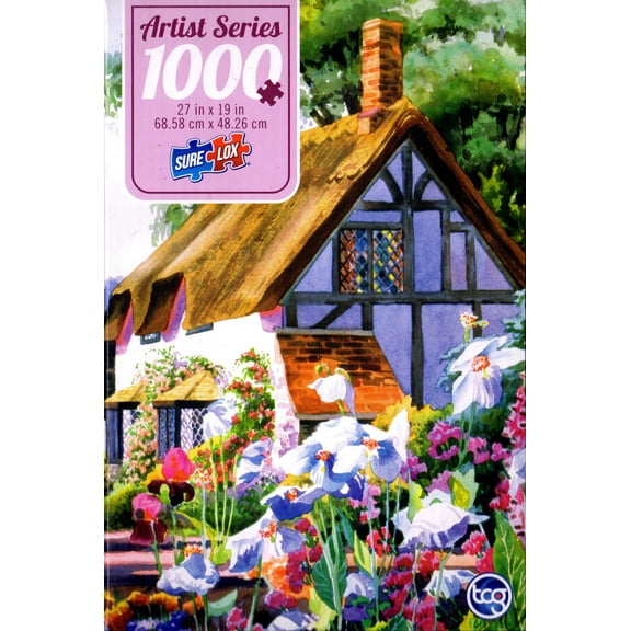 April Cottage 1000 Piece Puzzle