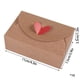 thumbnail image 3 of Caja de papel para dulces de San Valentín con forma de corazón rojo (10 unidades por paquete), 3 of 7