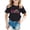 Black, variant on School Uniform Tshirts Children Letter Graphic T Shirt Short Sleeve Crewneck Top Girls Tshirts Black 3-4 Years
