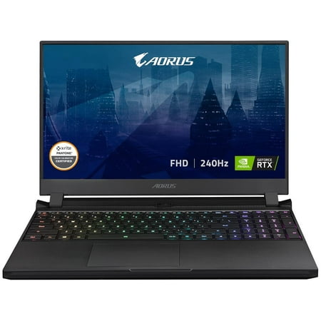 Gigabyte AORUS 15P Gaming & Entertainment Laptop (Intel i7-11800H 8-Core, 16GB RAM, 512GB SSD, 15.6" Full HD (1920x1080), NVIDIA RTX 3060, Wifi, Bluetooth, Webcam, 1xHDMI, Win 10 Home)