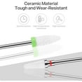thumbnail image 2 of 7pcs Nail Drill Bit Ceramic Nail Drill Set Ceramic Manicure Machine Accessories Pedicure Milling Cutter Electric Nail File Tools, 2 of 5