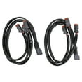 thumbnail image 2 of 2Pcs DT Wiring Harness Adapter, High Power Heat Resistant Connector for LED Light Bar, LED Work Lights, LED Cubes, 2 of 7