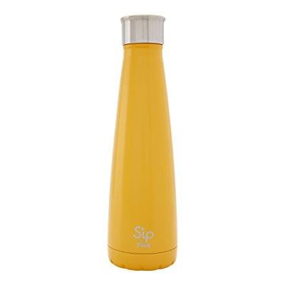 sip by swell vacuum insulated stainless steel water bottle, double wall, 15 oz, orange cream taffy sip by swell vacuum insulated stainless steel water bottle, double wall, 15 oz, orange cream taffy