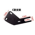thumbnail image 3 of Motorbikes Dirt Pit Bike Black Splash Mudguard Rear Wheel Fender Cover For Honda Suzuki Off-road, 3 of 7