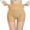 Nude, variant on Women's Hip Pads Butt Lifting Body Shaper Shorts Tummy Control Shapewear Shorts Enhancing Boyleg Padded Booty Firm Body Shaper Black Small