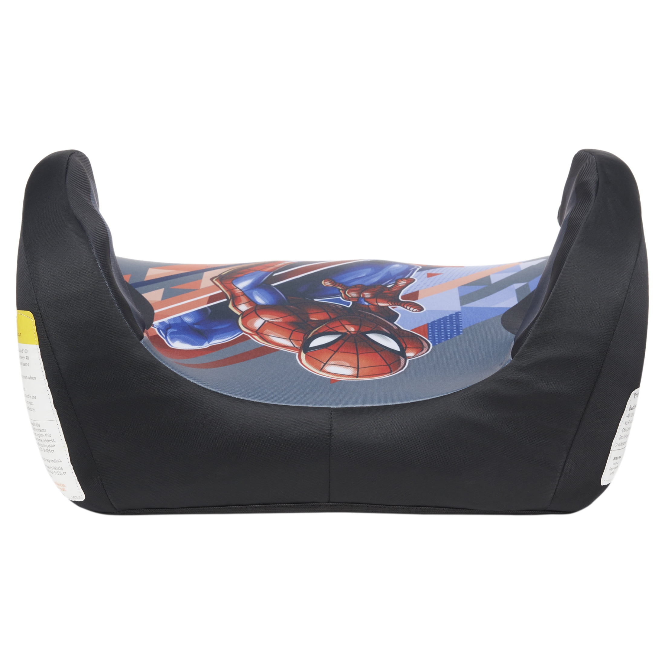 KidsEmbrace Marvel Spider-Man Backless Toddler Booster, Gray and Red, Unisex
