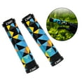 thumbnail image 1 of 2 Pcs Lockable Road Mountain Bike Grips, Shock Absorbing Anti-Slip Handlebar Grips for Bike Handle Bar , Colorful Triangle, 1 of 8