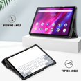thumbnail image 2 of Funda para Lenovo Tab K10 2021, plegable, ultrafina, de piel sintética con función atril., 2 of 4