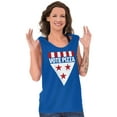 thumbnail image 4 of Vote Pizza Foodie USA Election Gym Tank Top T Shirts Men Women Brisco Brands M, 4 of 6