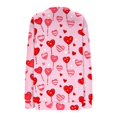 thumbnail image 5 of Xuyuer Valentines Day Sweatshirts for Women Valentine Sweatshirt Love Heart Graphic Pullover Tops Casual Holiday Tops Love Heart Shirts Casual Valentine Pullover Long Sleeve Tops, 5 of 5