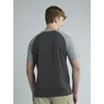 thumbnail image 2 of George Men's and Big Men's Raglan Tee, Sizes S-3XL, 2 of 5