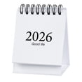 thumbnail image 1 of Mini calendario de escritorio 2026 con pegatinas Ritual Life Planner Calendario de escritorio portátil con tapa abatible para el hogar, la oficina y la escuela, 1 of 7