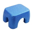 thumbnail image 4 of Taburete para niños con reposapiés, multiusos, ligero, grueso, pequeño, de espuma EPP. Azul, 4 of 9