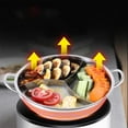 thumbnail image 3 of jifeng Chinese Chafing Dish Pot Induction Cookware Soup Pot Kitchenware for Hotel 32cm, 3 of 8