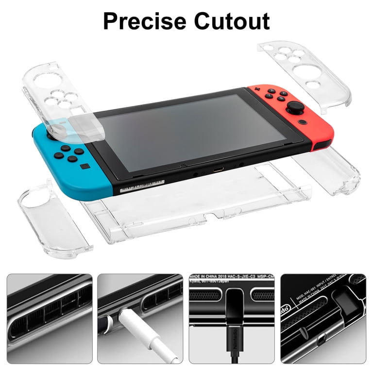TSV 13-in-1 Nintendo Switch Kit: EVA Carrying Case, Screen