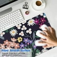 thumbnail image 4 of Exceptional Quality Big Desk Pad: XXL Extended Gaming Mouse Pad, Large Mouse Pad for Desk, Non-Slip Rubber Base, Perfect for Office, Gaming, Home - Weeds Design, 31.5 x 11.8 inches, 4 of 7