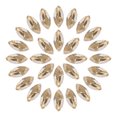 thumbnail image 1 of Uxcell 100Pcs Horse Eye Shape Rhinestones Glass Point Back Beads for Jewelry Making Champagne, 1 of 5