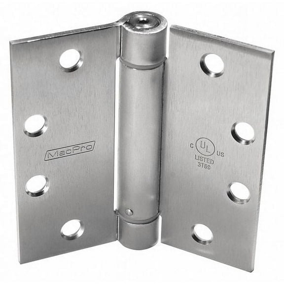 Mckinney Full Mortise Hinge,Satin,180 deg.,PK3 4 1/2X4 1/2 MPB679 26D