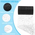 thumbnail image 3 of Uxcell Tulle Fabric Rolls, Fabric Spool Tulle Sparkling Ribbon Netting Sequin for DIY Tutu Skirts Crafts Wedding Black, 3 of 6