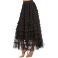 thumbnail image 1 of Maxi falda tul olanes AMAD Casual para mujer Talla L, 1 of 5