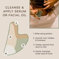 thumbnail image 6 of Beauty by Earth Gua Sha Tool - Jade Stone Scraping Massage Tool, Facial Massage for Lymphatic Drainage for Face, Eyes, Neck and Body, 6 of 9