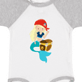 thumbnail image 4 of Inktastic Mermaid Pirate Boys or Girls Baby Bodysuit, 4 of 5