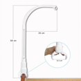 thumbnail image 5 of Poste móvil para cuna de 58cm con caja de soporte ajustable, juego de brazo decorativo para colgar juguetes con tuerca y tornillo, 5 of 5