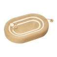 thumbnail image 4 of Almohadilla rascadora para gatos, rascador para gatos de cartón, soporte duradero, protección de muebles, almohadilla para rascar para gatos, cuenco , Caqui interior, 4 of 9