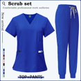 thumbnail image 1 of Costume de Travail à Manches Courtes d'Été pour Femmes et Hommes Uniformes de Docteur, 1 of 6