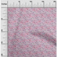 thumbnail image 1 of oneOone Cotton Silk Fabric Brush Stroke & Fruits Print Fabric By The Yard 42 Inch Wide, 1 of 4