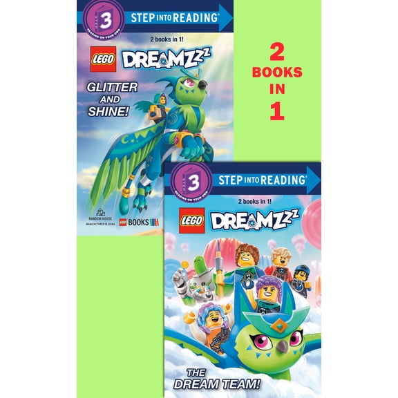 Pre-Owned The Dream Team!/Glitter and Shine! (Lego Dreamzzz) (Library Binding) 0593896610 9780593896617