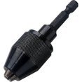 thumbnail image 1 of 20753A Keyless Drill Chuck for Impact Driver, Chuck Conversion Adapter, 1/4 Hex Shank, Convert Cordless Screwdrivers into Power Drills in Seconds, For, 1 of 5